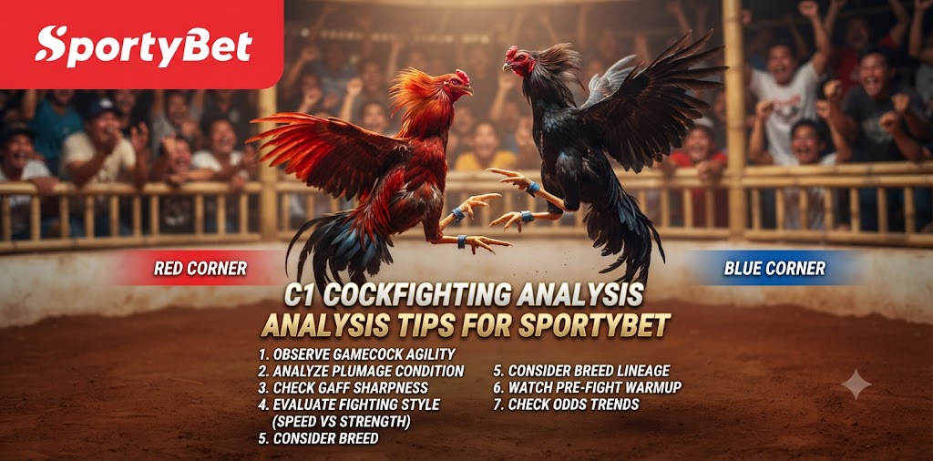 C1 Cockfighting Analysis Tips for Sportybet