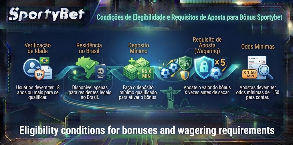 Eligibility conditions for bonuses and wagering requirements