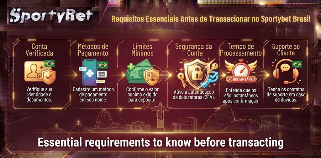 Essential requirements to know before transacting