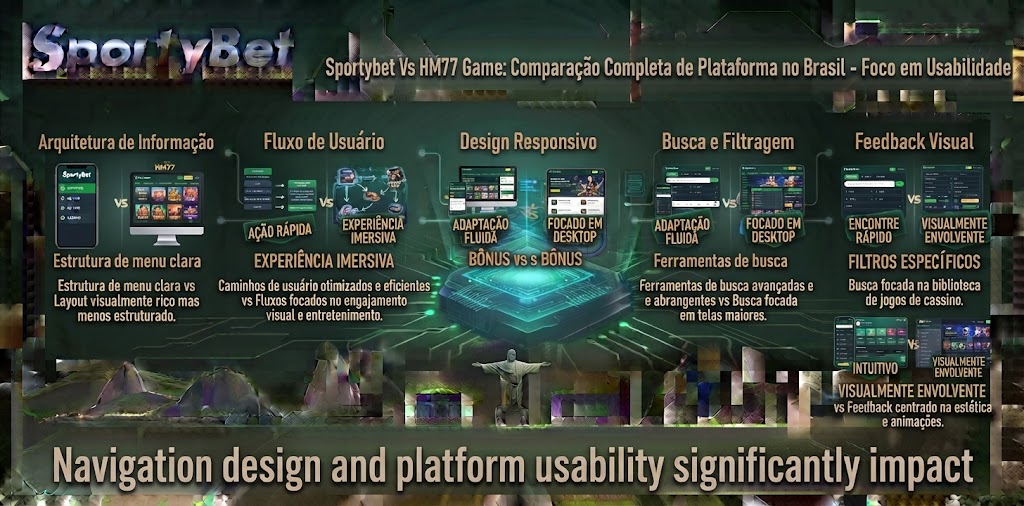 Navigation design and platform usability significantly impact