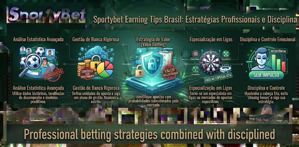 Professional betting strategies combined with disciplined