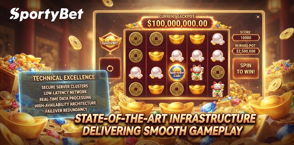 State-of-the-art infrastructure delivering smooth gameplay