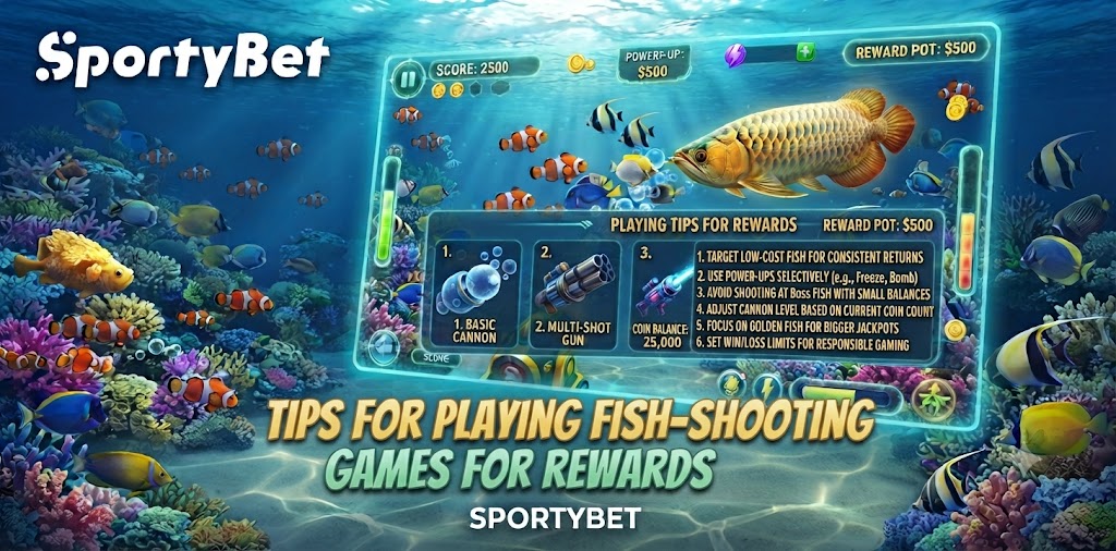 Tips for playing fish-shooting games for rewards Sportybet